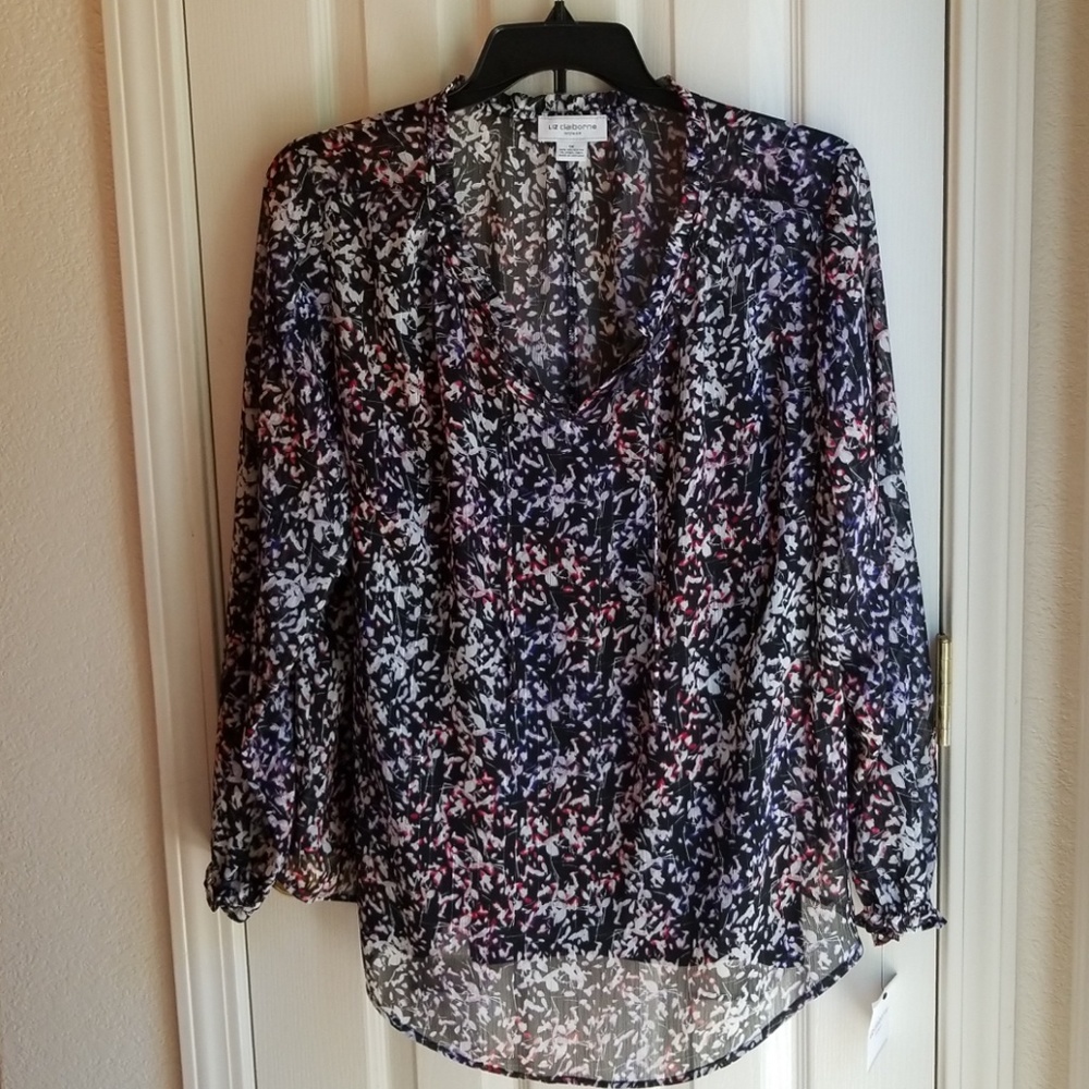 NWT LIZ CLAIBORNE WOMAN BLOUSE SZ 1X